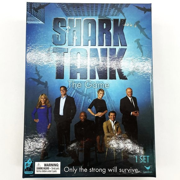 Shark Tank the Game Family Fun‎ Board-Card Complete Game 2-4 Players Ages 8+ NOB - Picture 1 of 4